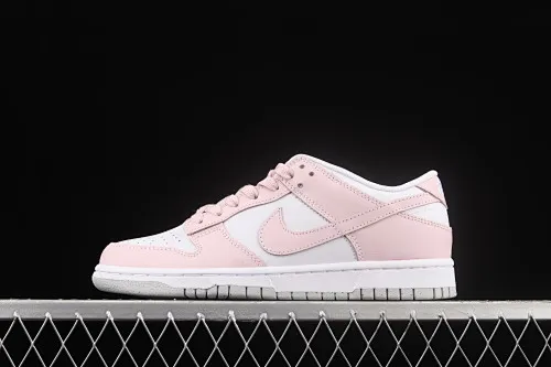 All Categories Nk SB Dunk Series Nk SB Dunk Low Low-top Sneakers Nk SB Dunk Low "Move To Zero" Soft Pink Color SB Smashed Backboard Fashion Casual Sneakers DD1873-100